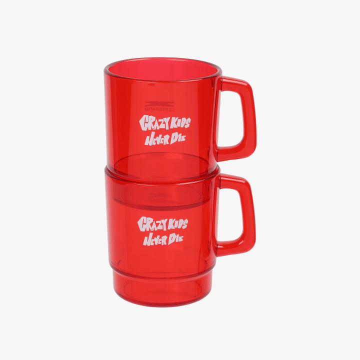 LE SSERAFIM [CRAZY KIDS NEVER DIE] Cup Set