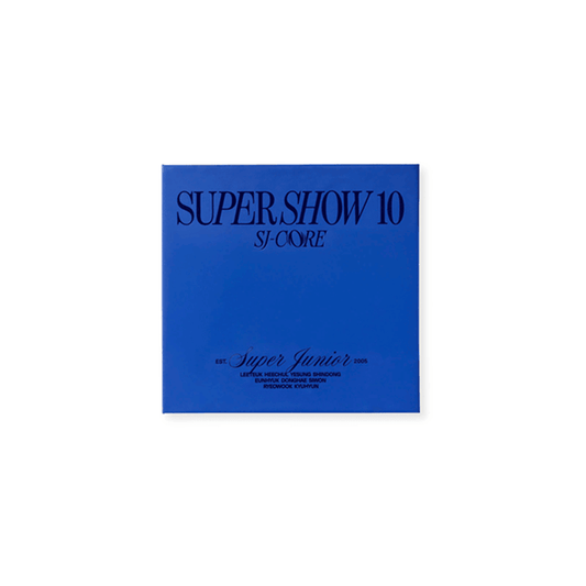 SUPER JUNIOR [SUPER SHOW 10 SJ-CORE in Seoul] Ticket Book