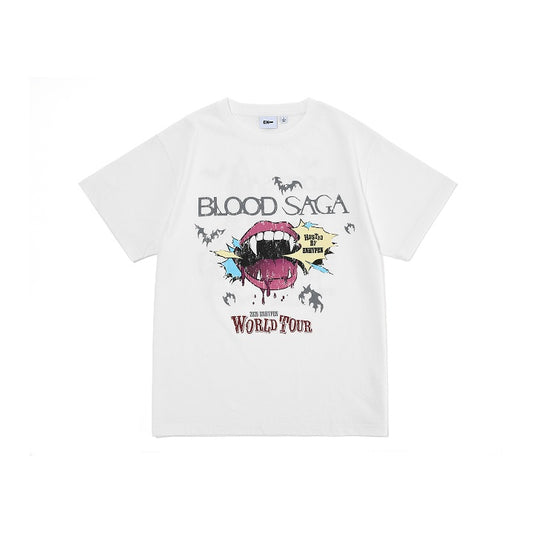 ENHYPEN [BLOOD SAGA] S/S T-Shirt (White)