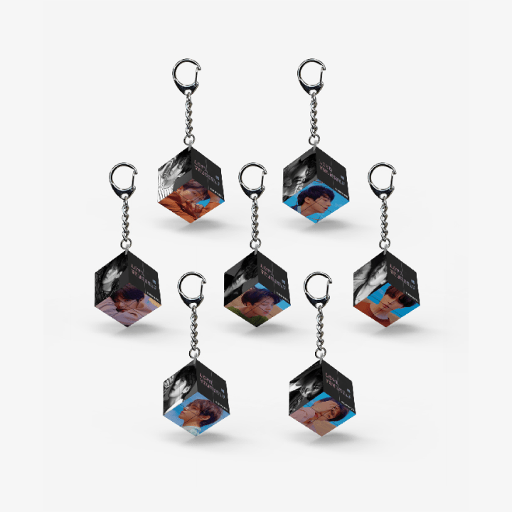 BTS Mini Cube Keyring (4 Types)