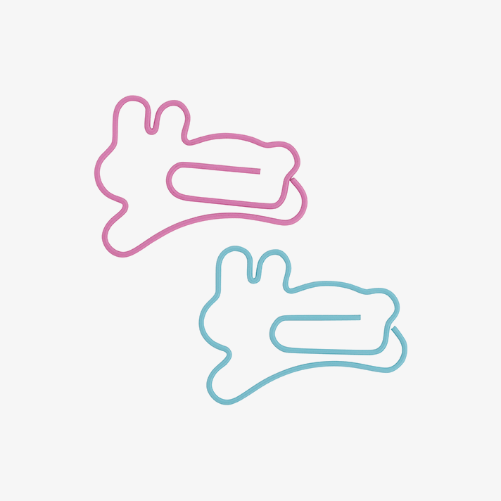 NewJeans [Bunnies Club] Paper Clip Set