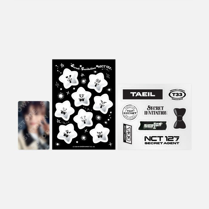 NCT 127 [8th Anniversary Fanmeeting : 8ECRET INVITATION] Deco Sticker Set