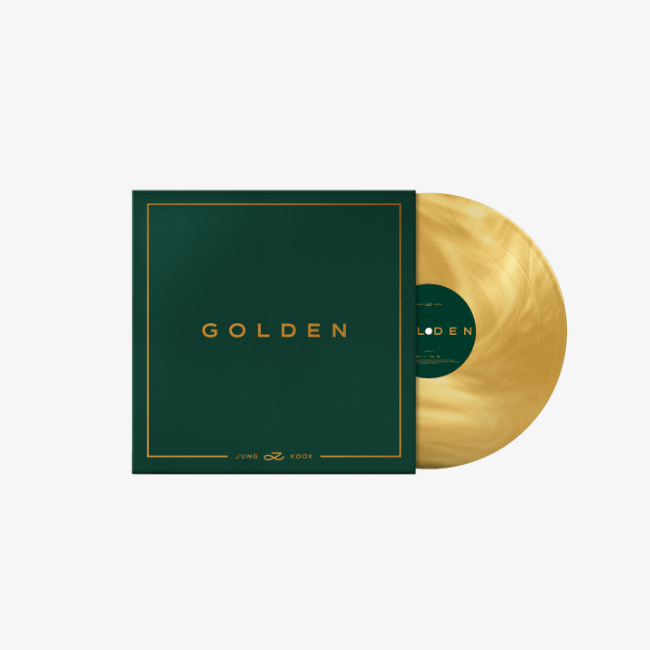 BTS Jung Kook Album: GOLDEN (LP ver)