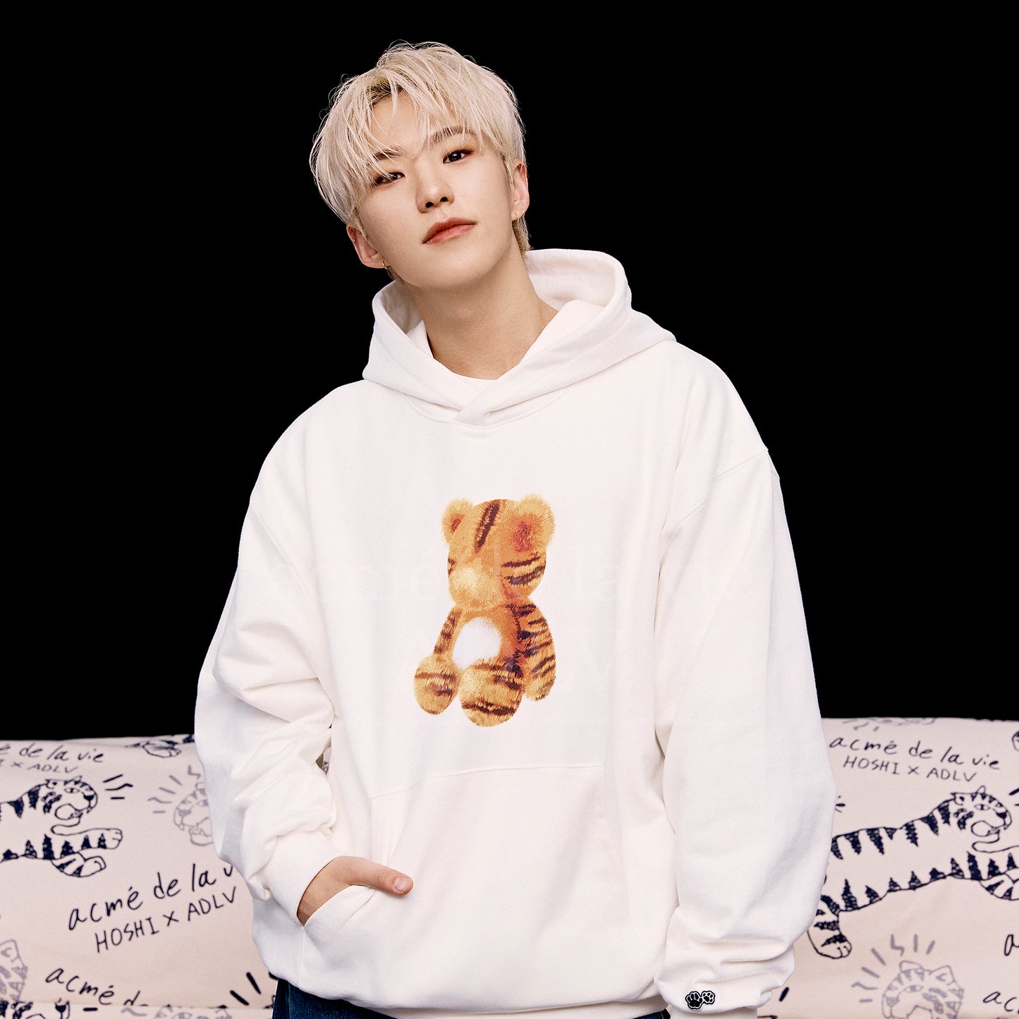 SEVENTEEN HOSHI X ADLV Tiger Figure Hoodie