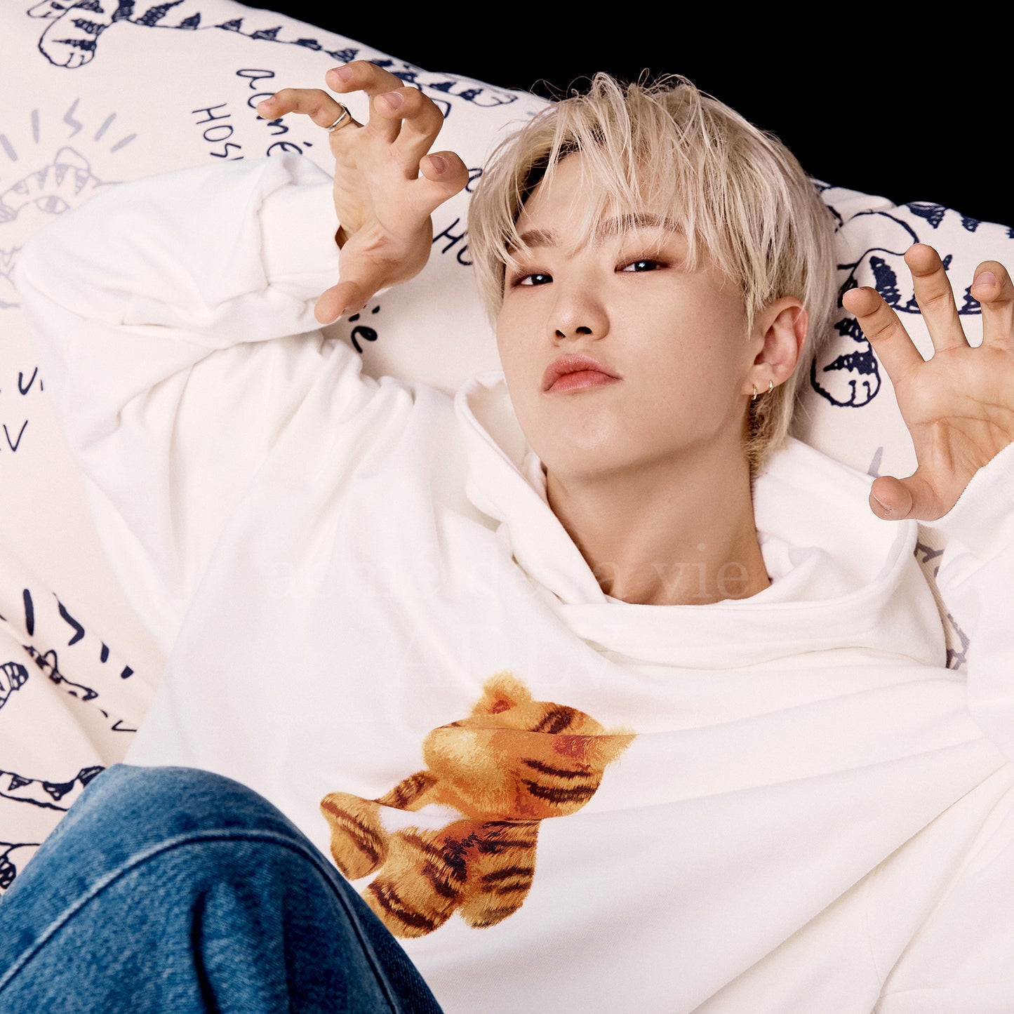 SEVENTEEN HOSHI X ADLV Tiger Figure Hoodie