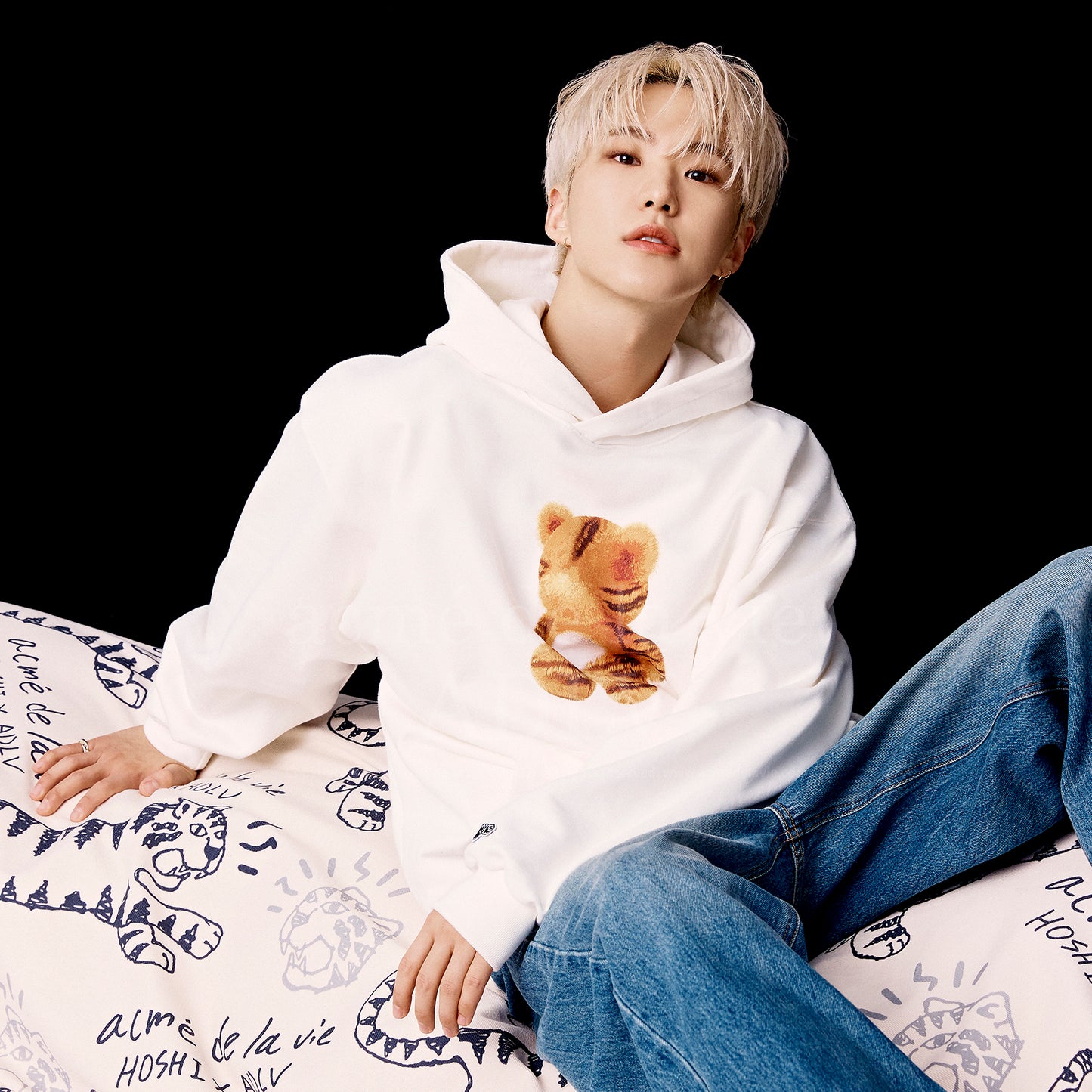 SEVENTEEN HOSHI X ADLV Tiger Figure Hoodie