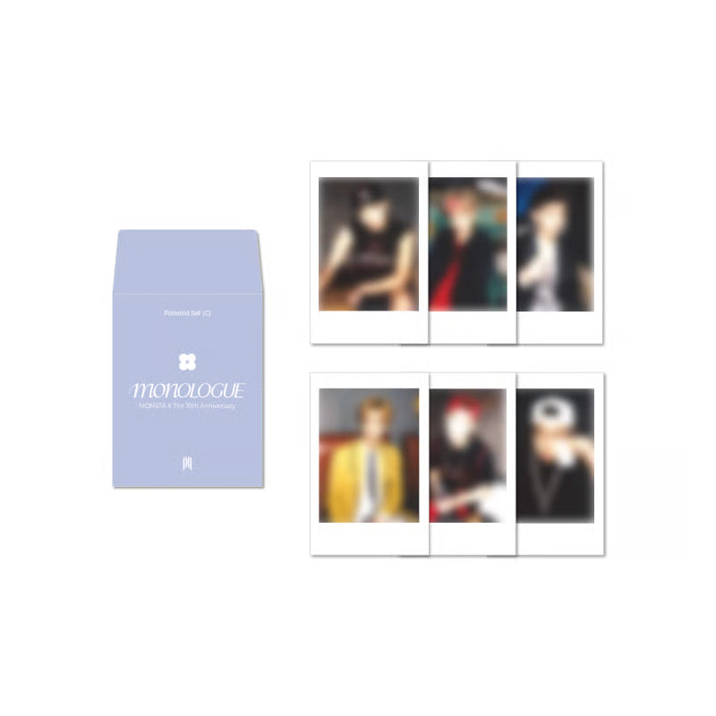 MONSTA X [10th Anniversary: MONOLOGUE] Polaroid Set