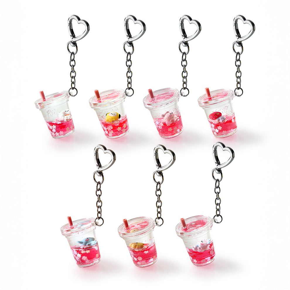 BT21 minini [Cherry Blossom] Water Keyring – KPOP2U_Unnie