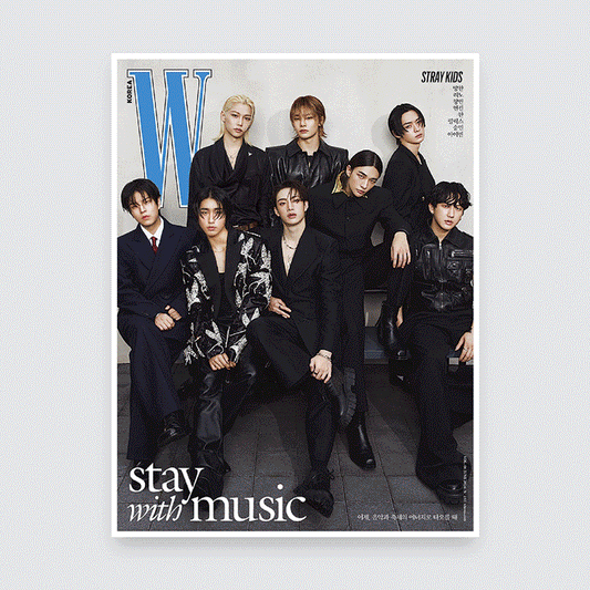 W Korea Magazine June 2024 : STRAY KIDS Cover