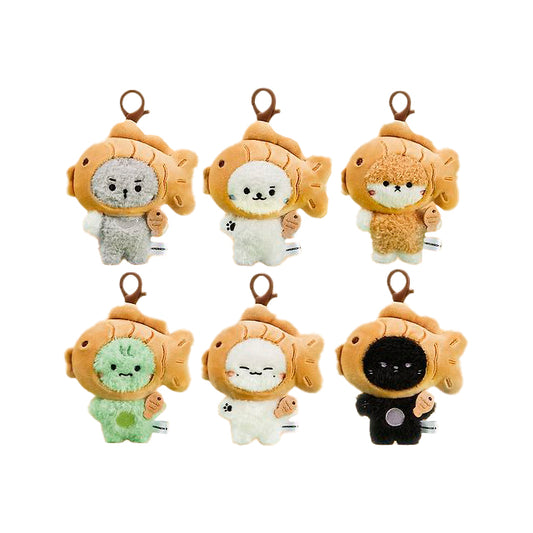 MONSTA X [2025 MONMUNGCHI X Winter Edition] Bungeoppang Costume Mini Plush Doll Keyring