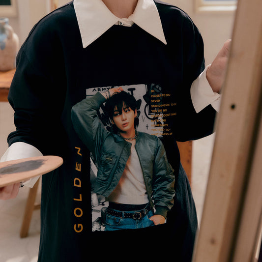 BTS Jung Kook [GOLDEN] L/S T-Shirt