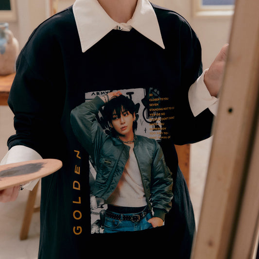 (Pre-Order) BTS Jung Kook [GOLDEN] L/S T-Shirt