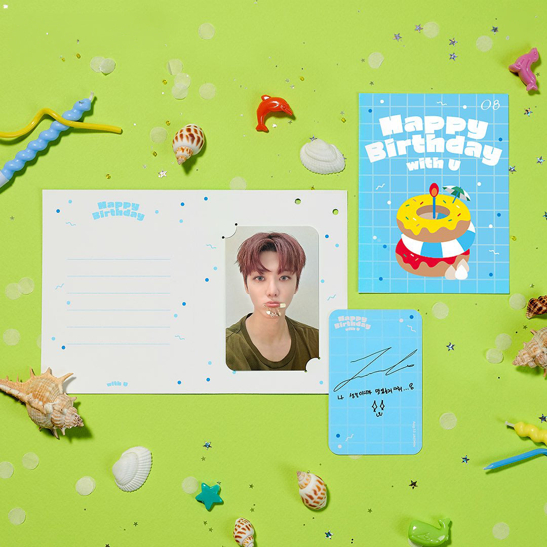 NCT JAEMIN Artist Birthday Brooch & Birthday Card