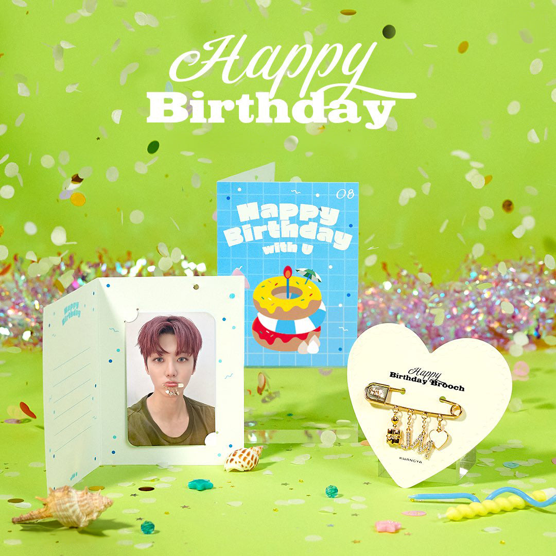 NCT JAEMIN Artist Birthday Brooch & Birthday Card