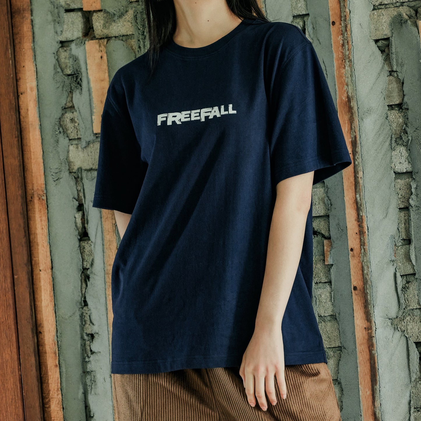 TXT [FREEFALL] S/S T-Shirt (Navy)