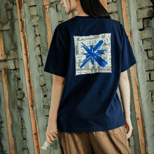 TXT [FREEFALL] S/S T-Shirt (Navy)