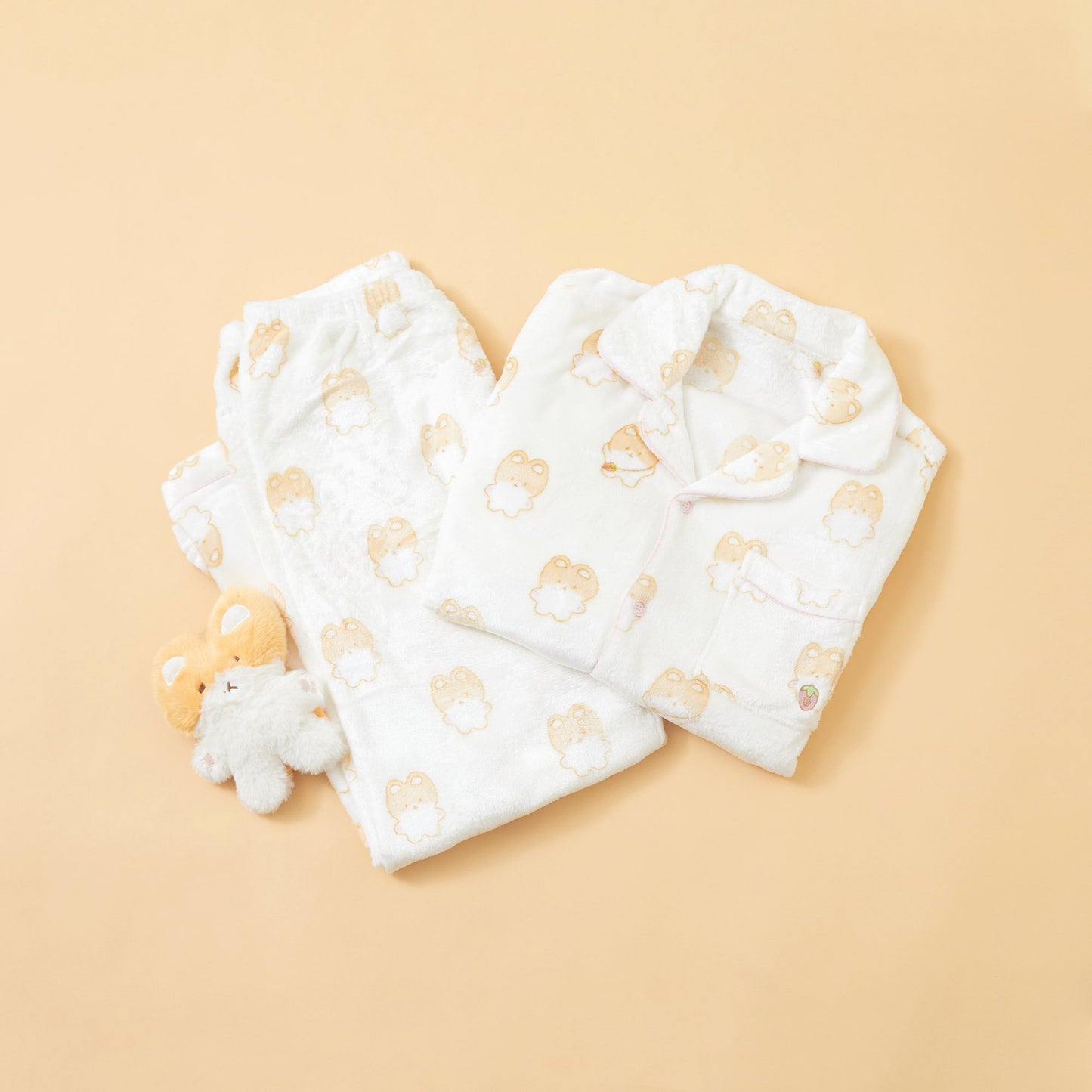 TEO-LAE-GI X SPAO Pajama Set (Fluffy Long Sleeves)