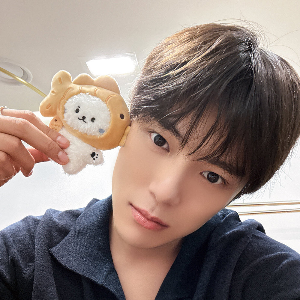 MONSTA X [2025 MONMUNGCHI X Winter Edition] Bungeoppang Costume Mini Plush Doll Keyring