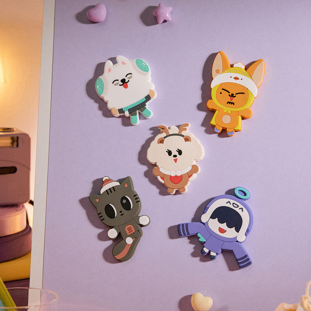 TXT [PPULBATU Snow Magic] Magnet Set