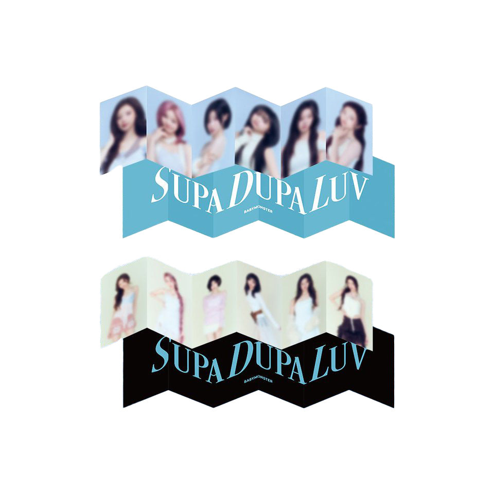 BABYMONSTER [SUPA DUPA LUV] Mini Accordion Book