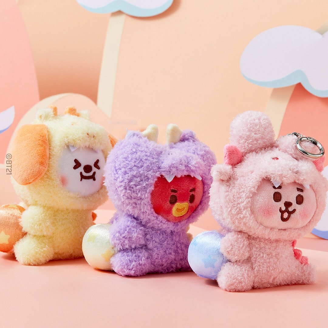 BT21 Baby Plush Keyring (Dragon Edition) – KPOP2U_Unnie