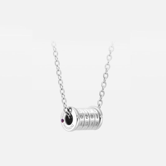 NCT Doyoung Artist Birthday Number Wheel Necklace