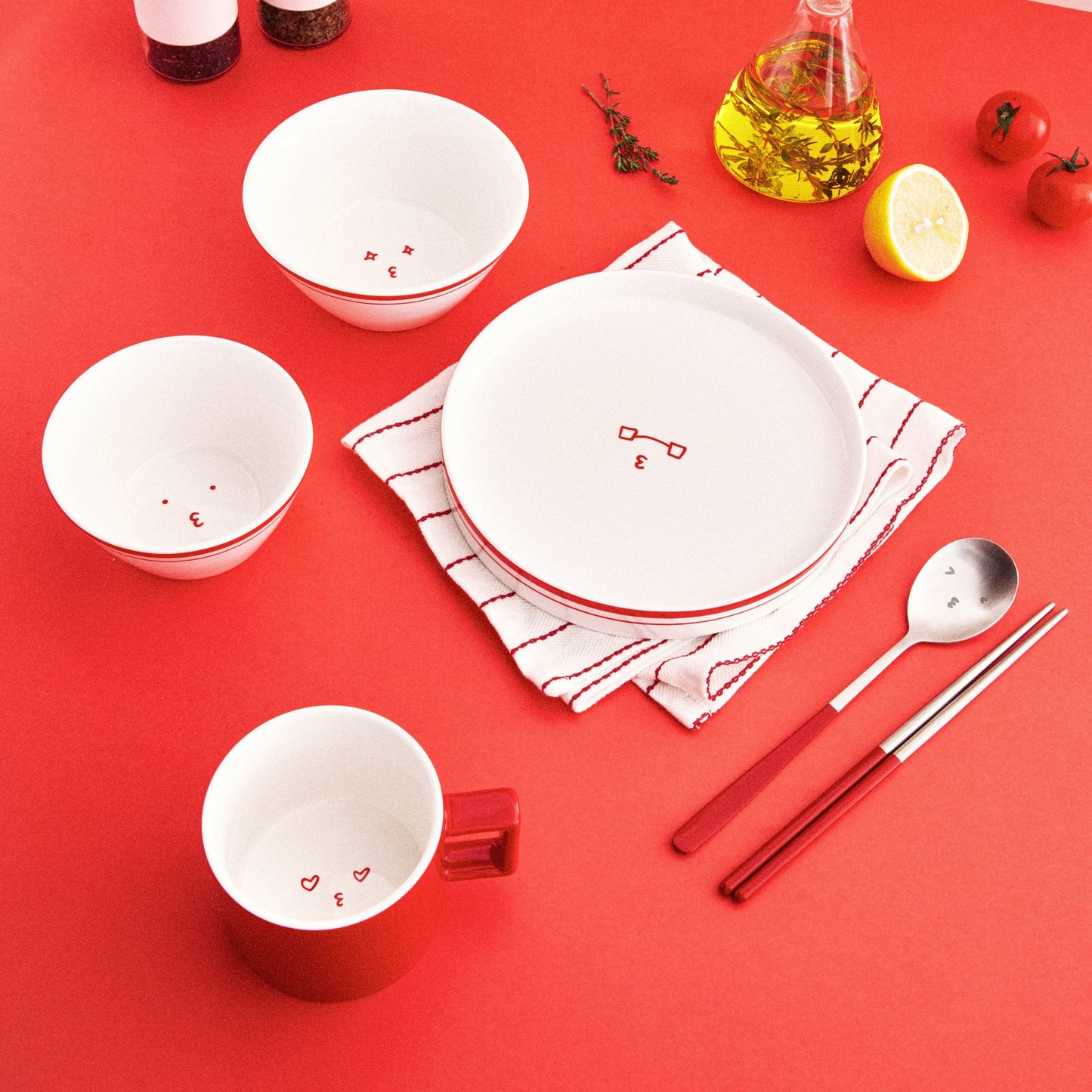 (Pre-Order) SEVENTEEN [Artist-Made Collection by WOOZI] Ppyoppyoticon Rice Bowl Set