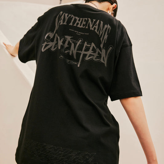 SEVENTEEN [RIGHT HERE] S/S T-Shirt (Black)