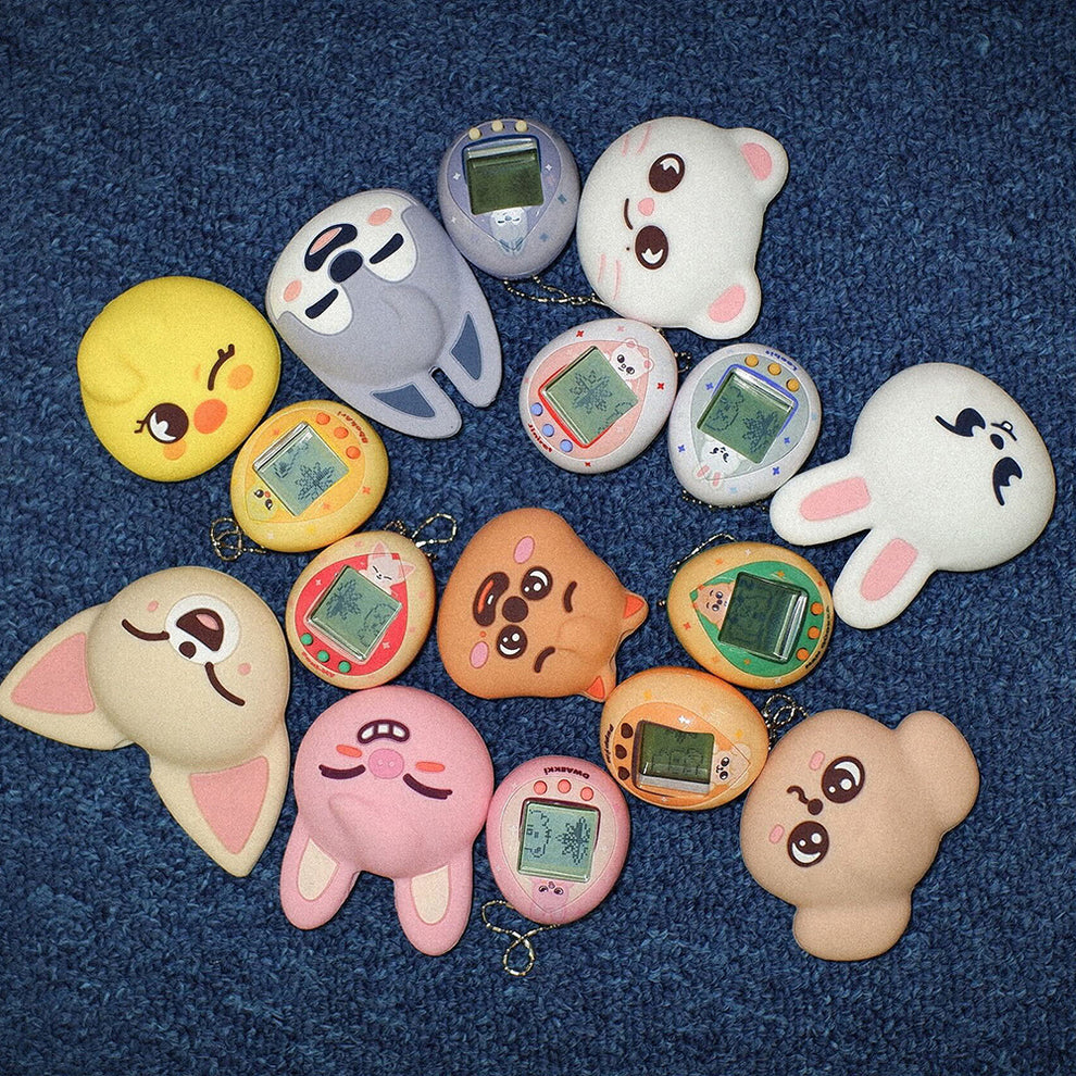 Stray Kids - Skzoo - Tamagotchi & Case Set - Wolf Chan - Hey!Hallyu Stray Kids - Skzoo - Tamagotchi & Case Set - Wolf Chan - Hey!Hallyu