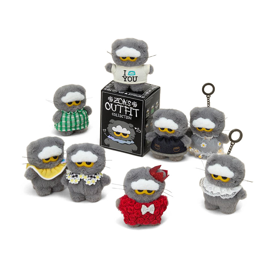 G-DRAGON [ZO&FRIENDS LUCKY SHOP] ZOA Random Plush Keyring