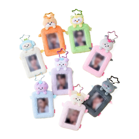 ATEEZ [MIGHTEEZ Wonder Room] Photocard Holder Plush Keyring
