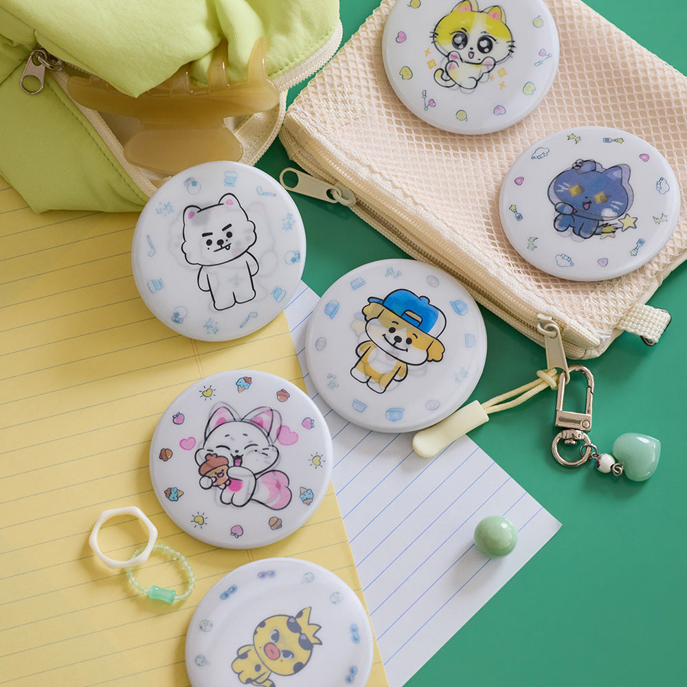 (Pre-Order) ENHYPEN [ENCHIN Pop Up] Lenticular Can Badge