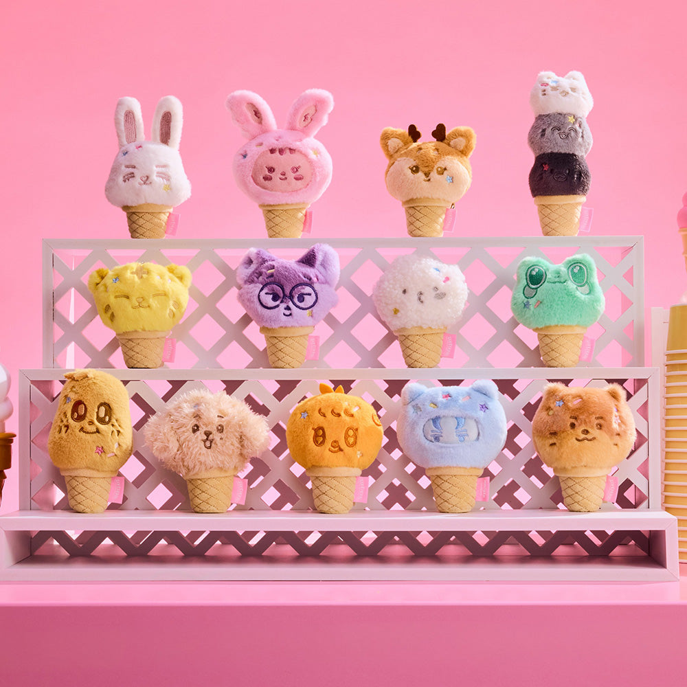(Fast Shipping) SEVENTEEN [Ice Cream with MINITEEN] Face Keyring