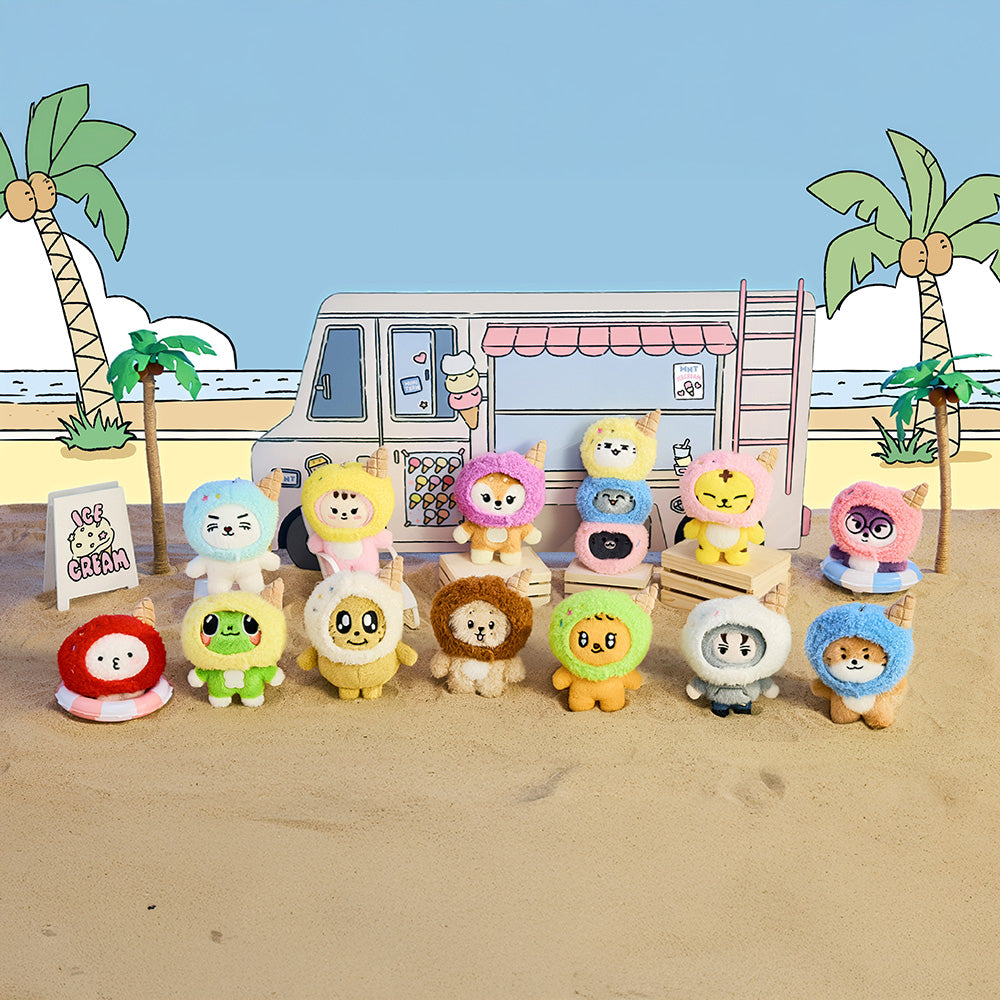 (Fast Shipping) SEVENTEEN [Ice Cream with MINITEEN] Plush Keyring