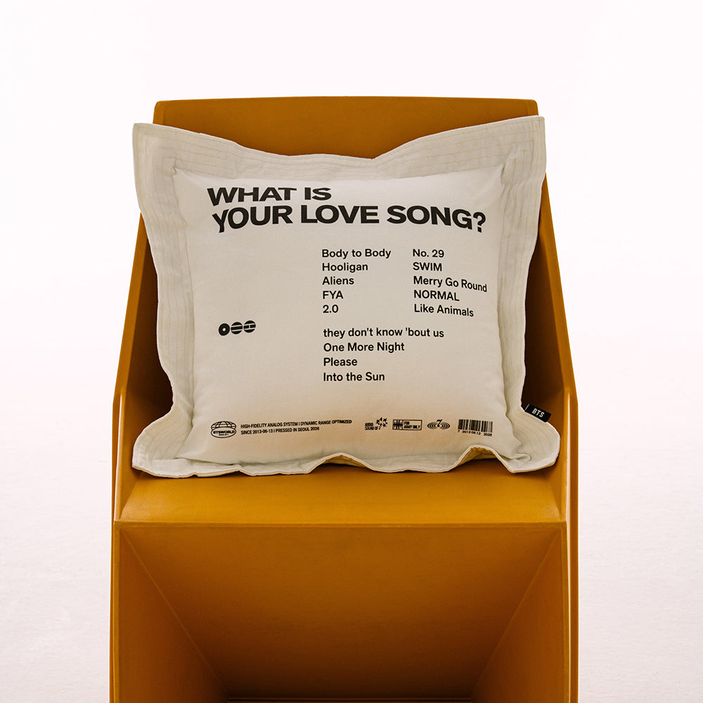 BTS [ARIRANG Tour In Busan] Cushion (Track List ver.)
