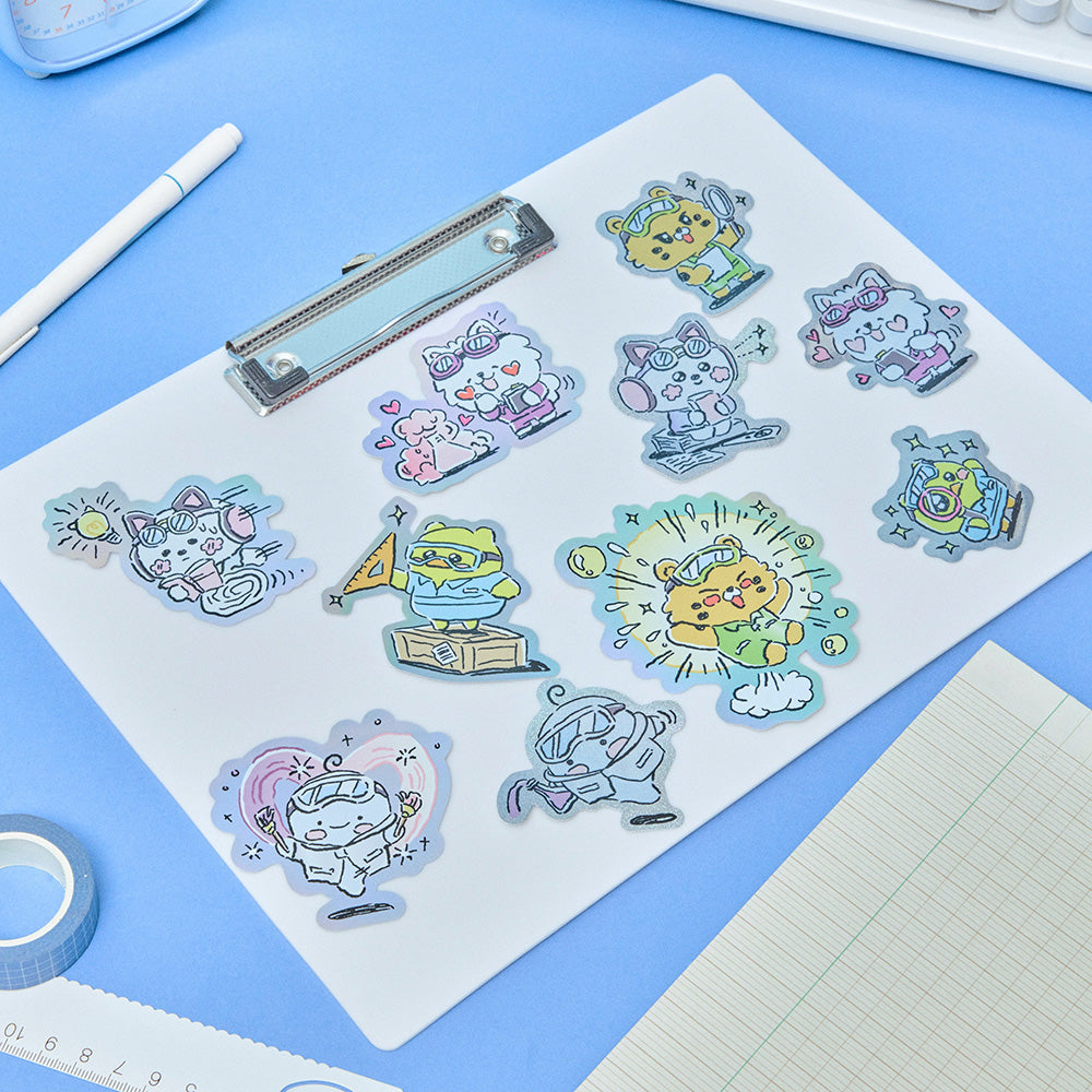 LE SSERAFIM [Fim's Secret Lab] Big Sticker Set
