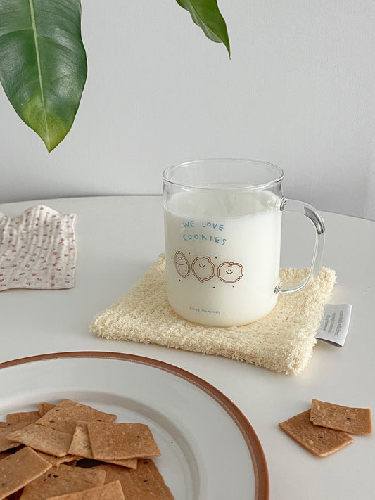SECOND MORNING Cookie Glass Cup