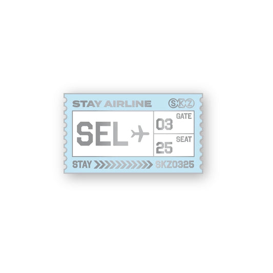 STRAY KIDS [SKZOO Everywhere All Around The World in Seoul] Metal Badge (Seoul ver)