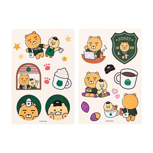 Starbucks Korea X KAKAO FRIENDS MyBuddy Sticker Set (4P)