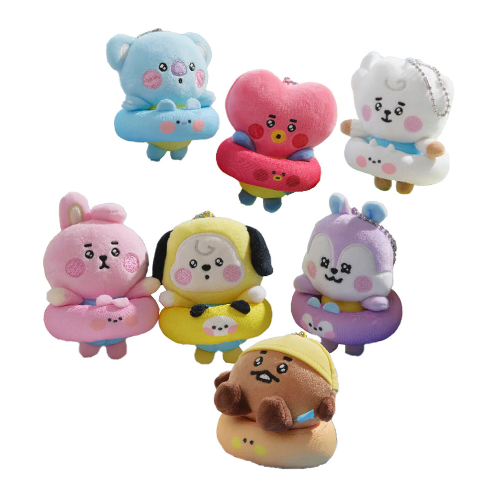 BT21 [Splash Edition] Plush Doll Keyring