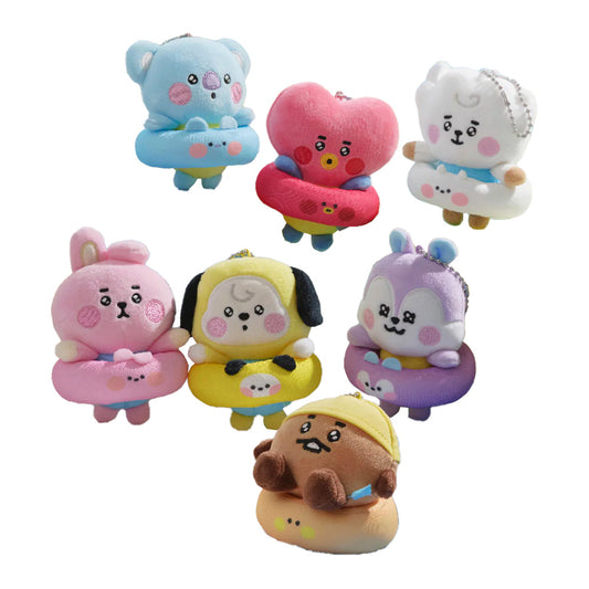 BT21 [Splash Edition] Plush Doll Keyring