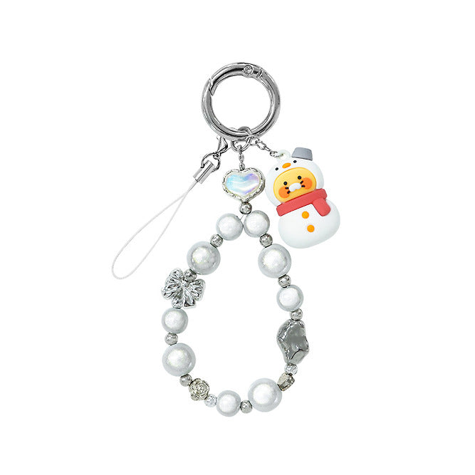 Kakao Friends Choonsik Winter Figure Beads Strap