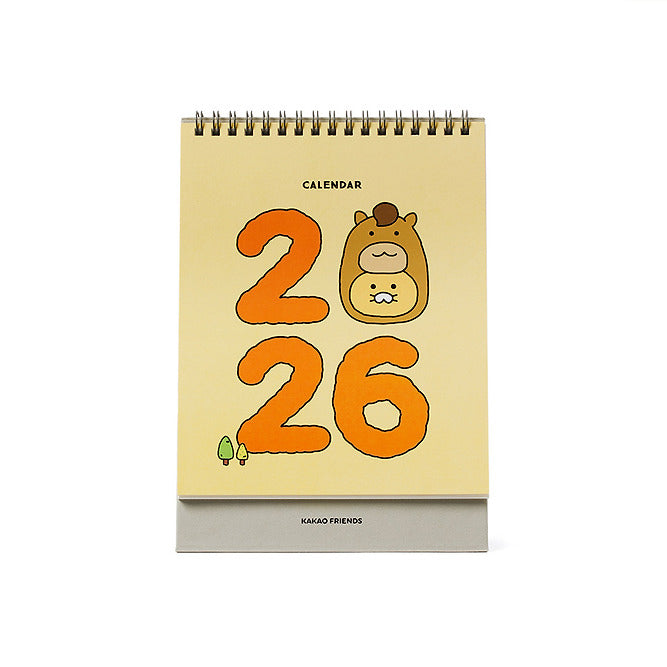 Kakao Friends 2026 Desk Calendar