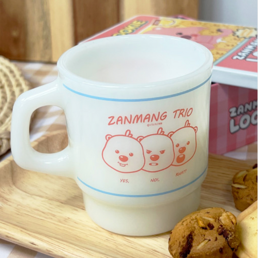 ZANMANG LOOPY Milk Glass Cup