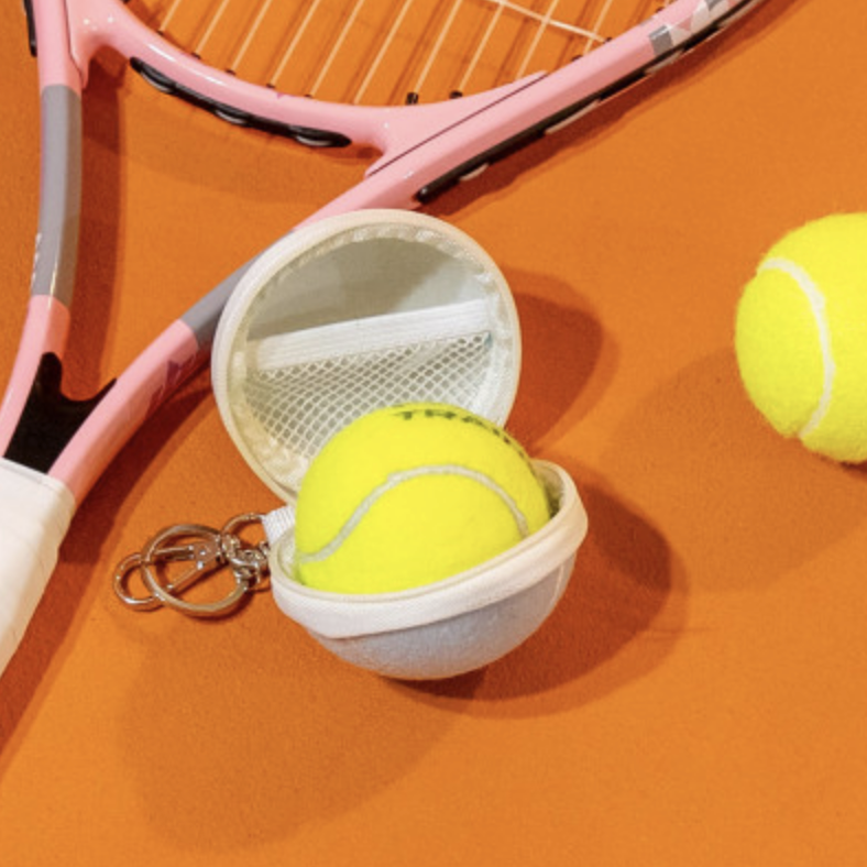 KNOTTED Tennis Ball Keyring Pouch