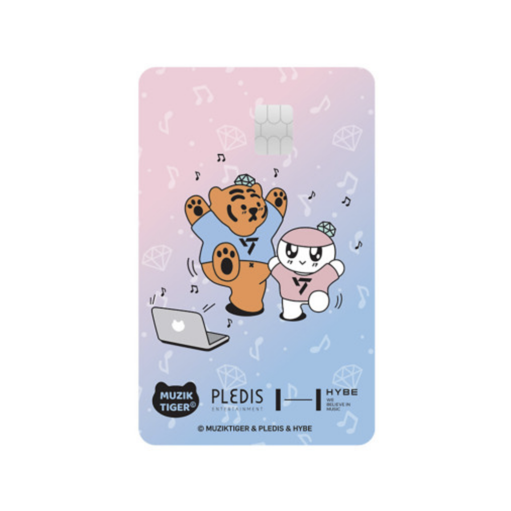 SEVENTEEN [BONGBONGEE X MUZIK TIGER] Card Cover Sticker