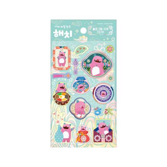 Korea [Seoul My Soul] Hechi Hologram Sticker