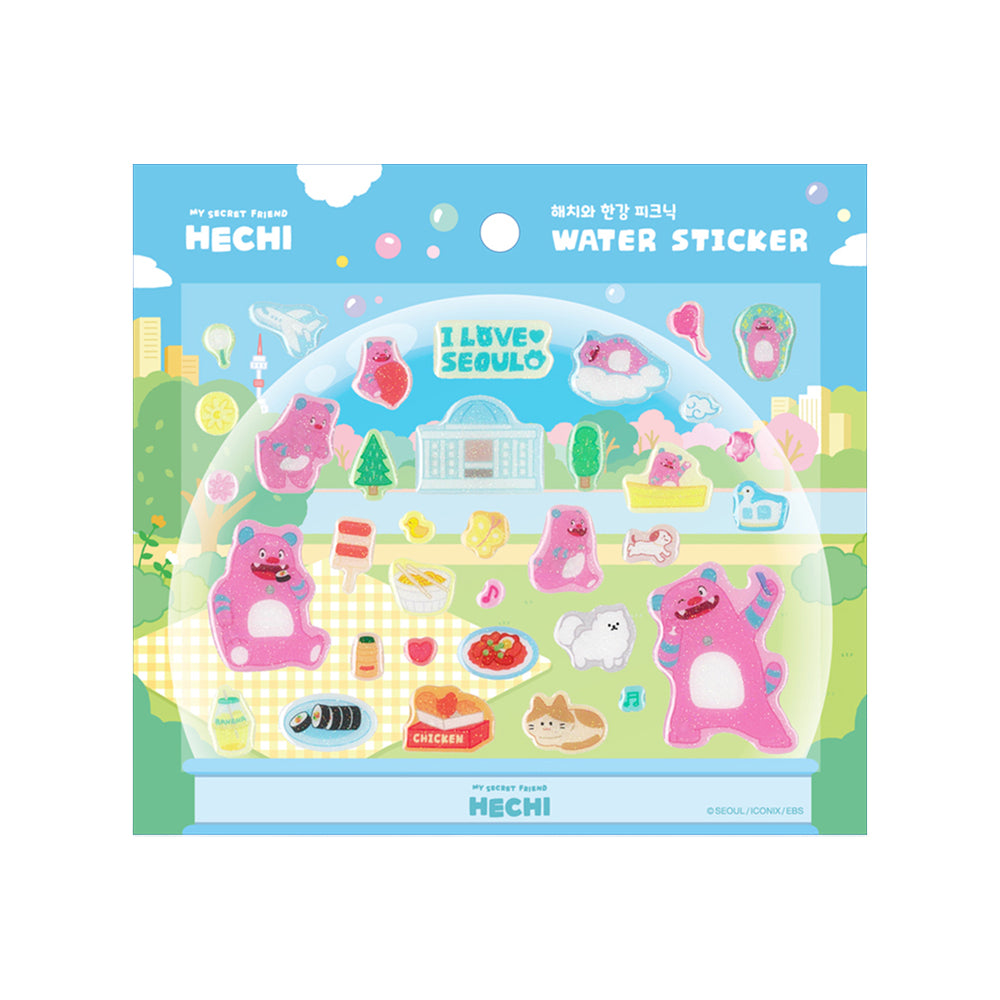 Korea [Seoul My Soul] Hechi Han River Picnic Water Sticker