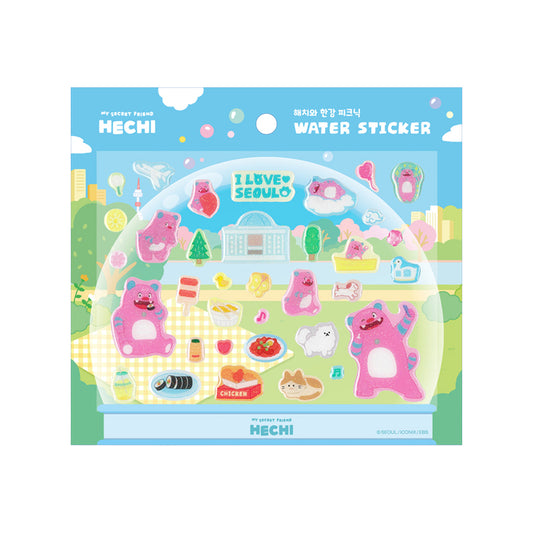 Korea [Seoul My Soul] Hechi Han River Picnic Water Sticker