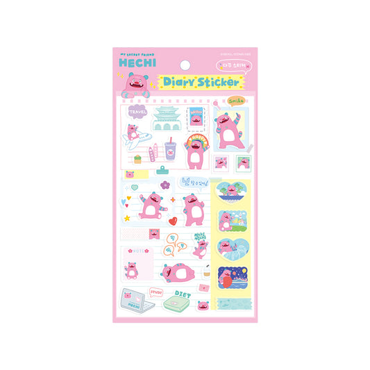 Korea [Seoul My Soul] Hechi Diary Sticker